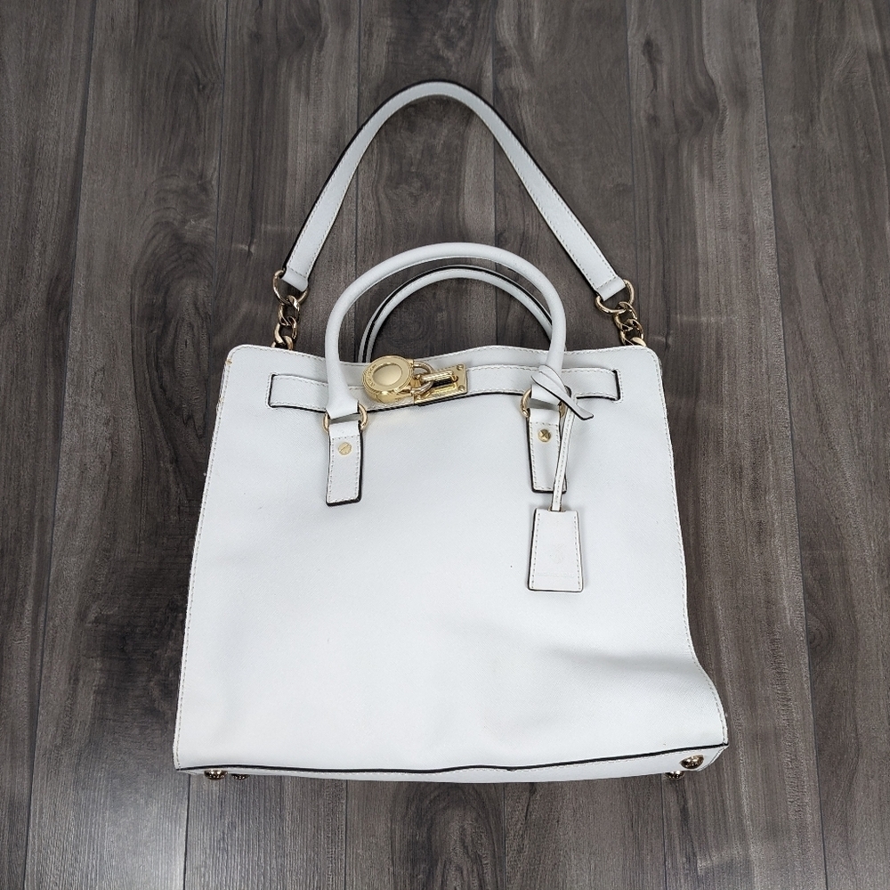 Michael Kors Hamilton Leather Handbag